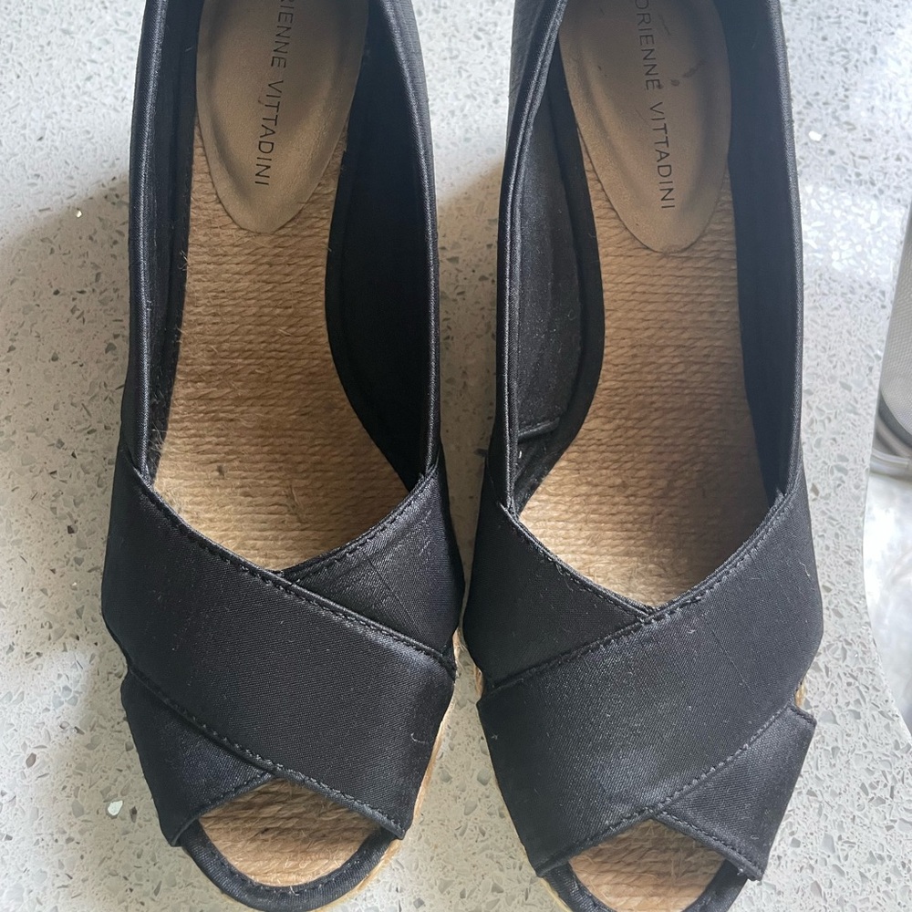 Adrienne Vittadini Espadrille Wedge shoes